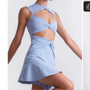 Port de bras LAUREN DRESS LIGHT BLUE size XS